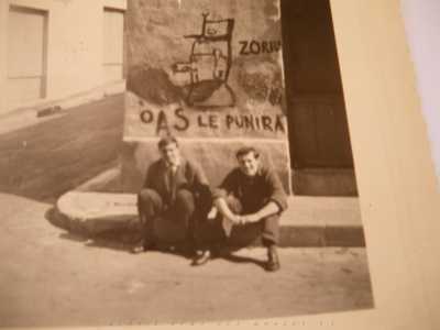  ORAN 
Angle rues BRUAT et ALMA 
----
  Jules ESTEVE   
et Daniel GARCIA
