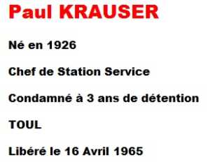  Paul KRAUSER 
