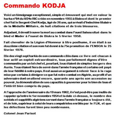  Le Commando KODJA

