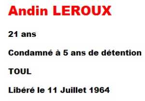  Andin LEROUX 
