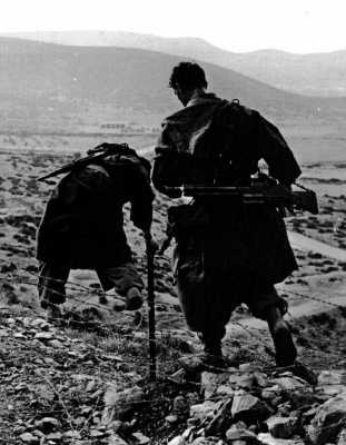  Commando de chasse parachutistes
 en action
