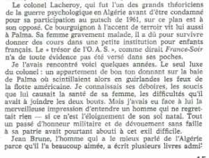  Colonel Charles LACHEROY 
en ESPAGNE