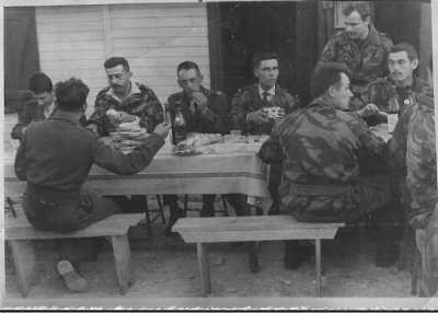  CHASSERIAU 1960 
----
Commando KIMONO 36
----
S/Lt Yannick LALLEMAND
Capitaine PRIGIERE
Lieutenant TORDO
S/Lt Jacques BOISARD
X
X
X
