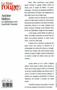  LA MAIN ROUGE 
---- 
Antoine MELERO

