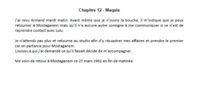 Photo-titre pour cet album: Le Maquis OAS du Dahra