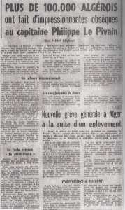  Capitaine Philippe LE PIVAIN 
Son Enterrement