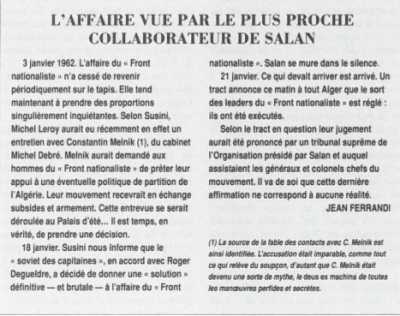  Affaire LEROY / VILLARD 