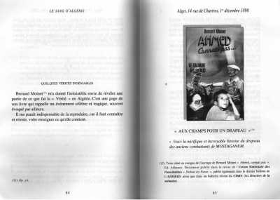  AHMED, connais pas ...
par Bernard VOINET
