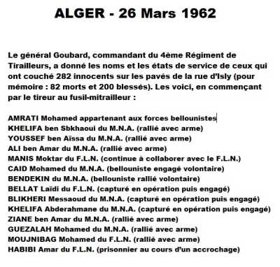  Les tueurs du 26 Mars 1962
