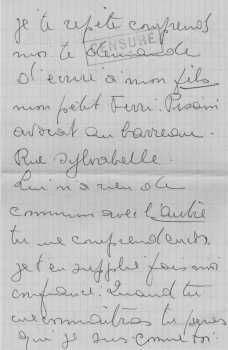 Lettre du 26 Juillet 1963 
- Avocat PISANI