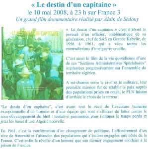  Alain De SEDOUY 
---- 
Le Destin d'un Capitaine
