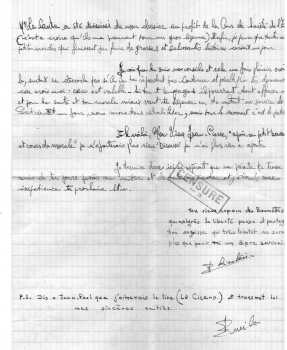  LICCHESI Emile
Lettre du 30 Avril 1963 (2)
