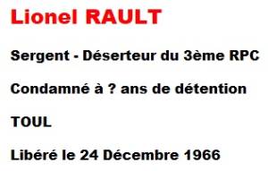 Photo-titre pour cet album: Sergent Lionel RAULT