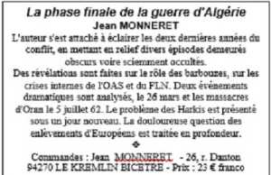  La Phase Finale 
---- 
Jean MONNERET
