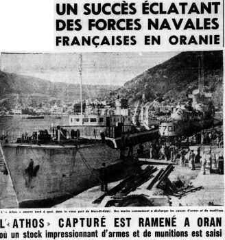  La Capture de l'ATHOS
