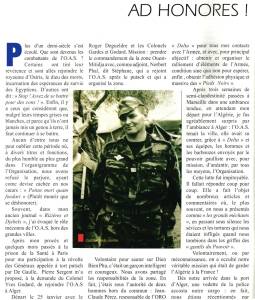 Photo-titre pour cet album: MAQUIS de la MITIDJA  Capitaine JOURDES