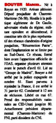   Marcel BOUYER  
---- 
Biographie 