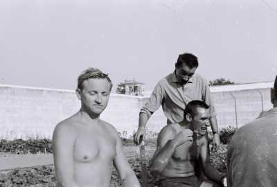   Lajos MARTON 
lors d'un barbecue

