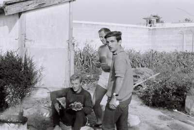 Lazlo VARGA
 Lajos MARTON 
Jean-Marc ROUVIERE

lors d un barbecue