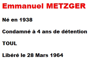  Emmanuel METZGER 
