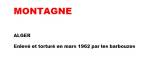 Photo-titre pour cet album: MONTAGNE