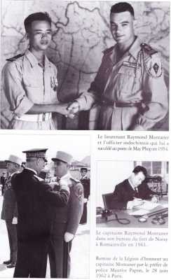   Capitaine 
 Raymond MONTANER 
---- 
Commandant des "CALOTS BLEUS" 
de Paris en 1959 / 1962
