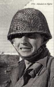  Giorgio MUZZATI 
Adjudant en ALGERIE - 1956
1er REP