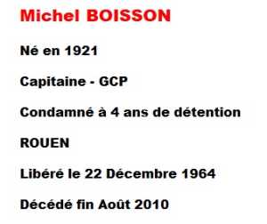  Michel BOISSON 

