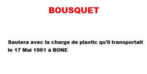  BOUSQUET 

