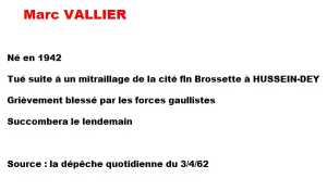  Marc VALLIER 
