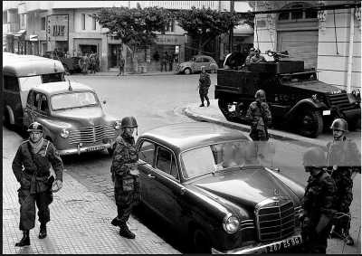  Combats de rue dans ORAN 

