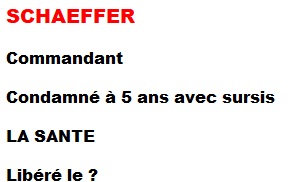  Commandant  SCHAEFFER 
