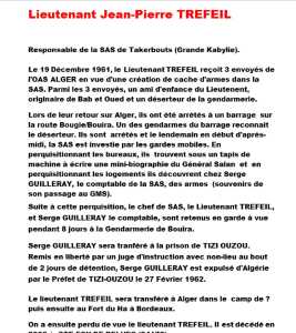  Lieutenant
 Jean-Pierre TREFEIL  
---- 
