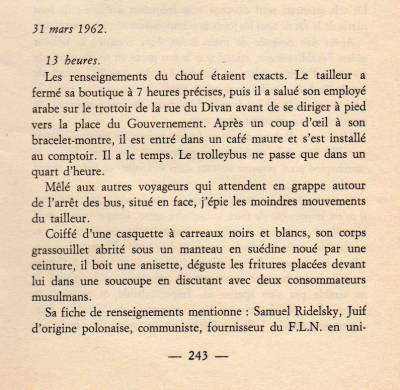 Photo-titre pour cet album: Pages 237 &agrave; 287