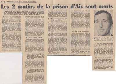  Dr PERETTI 
 Suite de la prise d'Otages
