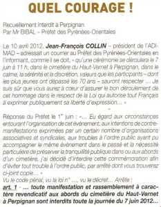  PERPIGNAN 5 Juillet 2012 