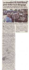 Journal "L'INDEPENDANT"
du 7 Juin 2007