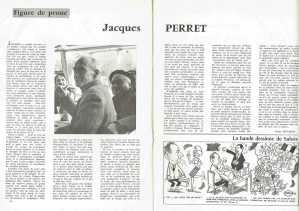   Jacques PERRET 
dans le CHARIVARI