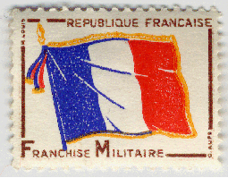  Timbre de la FRANCHISE MILITAIRE
