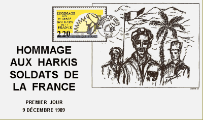  Timbre en Hommage aux Harkis


