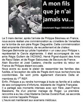  A mon fils que je n'ai jamais vu ...
