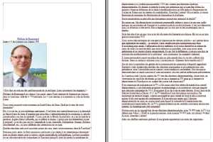  Philippe De BEAUREGARD 
Maire FN de CAMARET sur AIGUES (84)