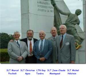  la bande des 5 
----
    S/Lt Marcel PICCHIOLI   
S/Lt Christian AGIUS
Ltn Guy TAVERA 
S/Lt Jean-Claude MENINGAUD
S/Lt Michel HOLSTEIN

