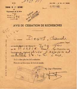  Avis Cessation Recherche 