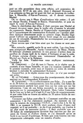 200 - Affaire KUBAZIACK - BLAZY - BAUDRY -FRASSATI - BUSCIA - HUSSENDORFER - MORITEL
