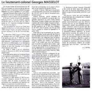  Colonel  Georges MASSELOT 
