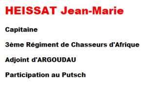 Capitaine 
Jean-Marie HEISSAT 