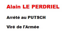  Alain LE PERDRIEL 
