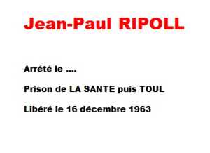   Jean-Paul RIPOLL 
----
Prisons de TLEMCEN
Les BAUMETTES
TOUL