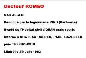  Dr ROMEO 
